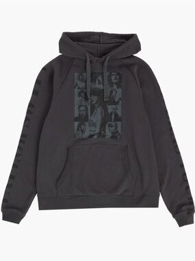 Taylor Swift Charcoal Black Photo-Collage Eras Tour Pullover Hoodie